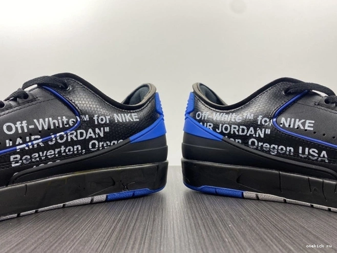 Rep Onekick Blue Off-White Jordan DJ4375-004 Low 2 Retro SP Black 0728